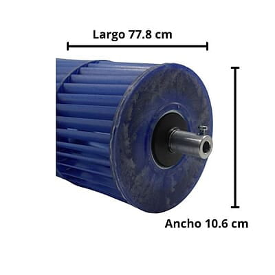 Turbina Evaporador Mirage Largo 77.8 cm Ancho 10.6 cm (Ext) - 810625031