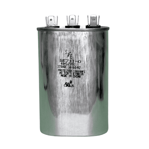 Capacitor Doble 40/5 Mf 370Vac Ovalado - Se711-O