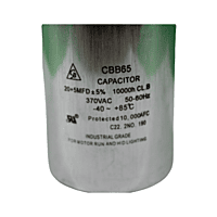 Capacitor De Trabajo Dual 20 Con 5Mfd Barreto - Cd-R-20