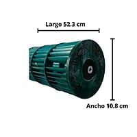 Turbina Para Minisplit Mirage 2 3Ton Largo 52.3Cm Ancho 10.8Cm Opresor Interno - 10352040