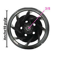 Turbina Para Clima Ventana Lg-5900A10004A