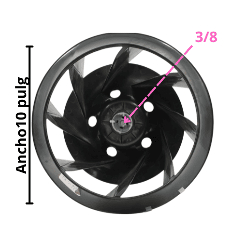 Turbina Para Clima Ventana Lg-5900A10004A