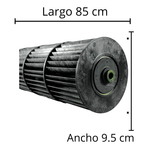 Turbina Para Minisplit Lg Mod Lsr242Cbg Largo 85 cm Ancho 9.5 cm Opresor Interno - 5901A20008C