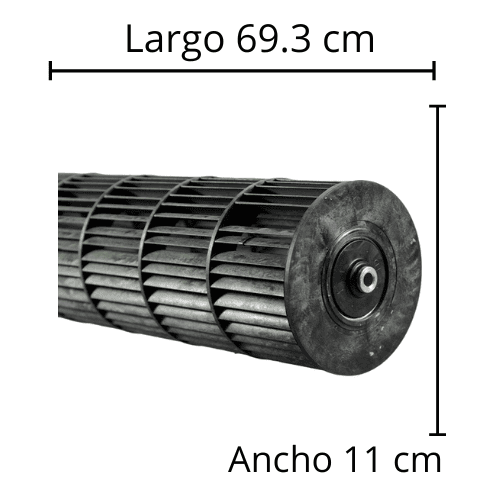 Turbina Para Minisplit Lg Mod Lyh153Alea04 Largo 69.3 cm Ancho 11 cm Opresor Interno - 5901A20050A