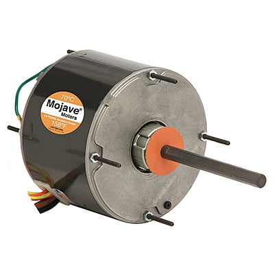 Motor para Abanico de Condensadora Línea Mojave, 208-230V, HP 1/2, RPM 1075, 3.2 A, Capacitor 10.0 MFD, Reversible, Baleros