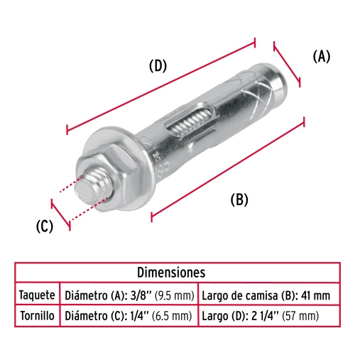 caja-con-100-taquetes-expansivos-de-1-4-con-tornillo-tae-1-4tg-47223