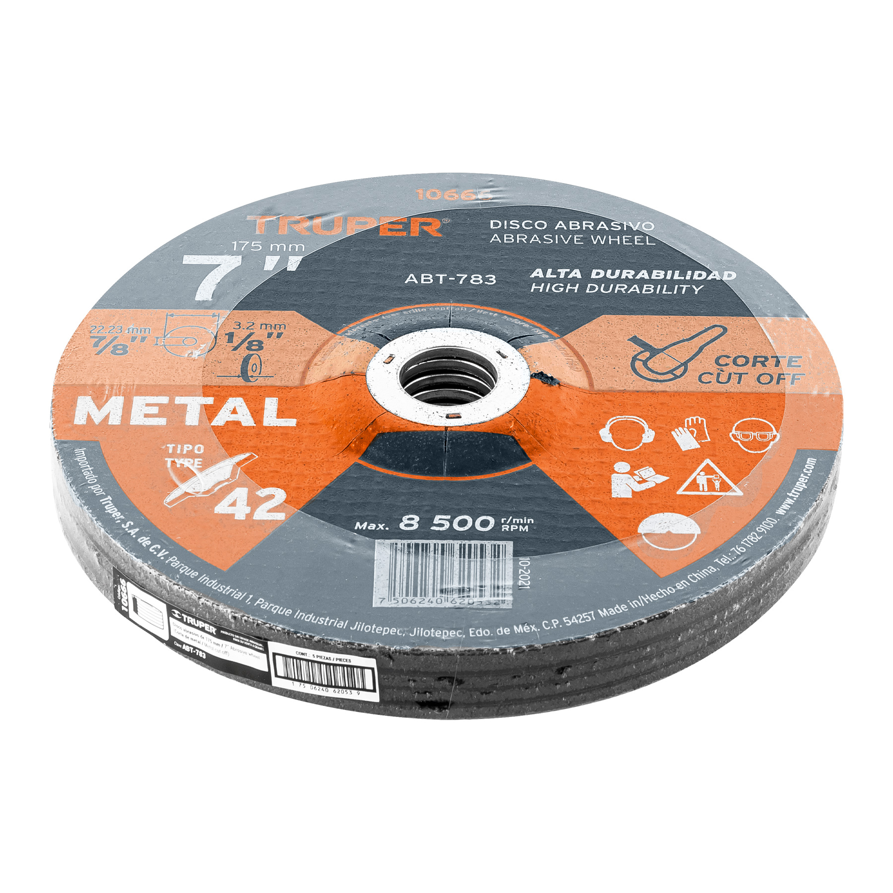 disco-para-corte-de-metal-tipo-42-diámetro-7-abt-783-10666