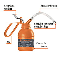 Aceitera de aplicador flexible, 180 ml (6 oz) - ACEF-180 / 14870