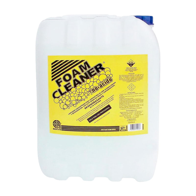 Foam Cleaner no Acido Porron 20 Litros Adesa - AD-FCD-03