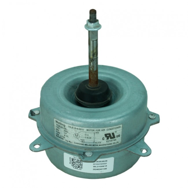 Motor Condensador Para Minisplit Mirage 1Ton, Ydk26-6A (Yslb-26-6-0015),115V,60Hz,26W,6 Polos, 0.65A - 11002012002434