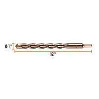 Broca para concreto, 1 x 12' - BCT-1X12 / 11257