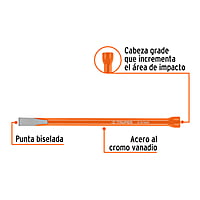 cincel-de-corte-frío-de-5-16-x-6-truper-c-5-16x6-12103