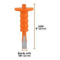 cincel-de-corte-frío-7-8-x-8-con-grip-c-7-8x8g-12277