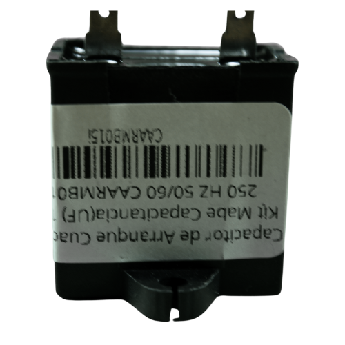 Capacitor de Arranque Cuadrado para Kit Mabe Capacitancia(UF) 15 Voltaje 250 HZ 50/60 CAARMB015i ERO