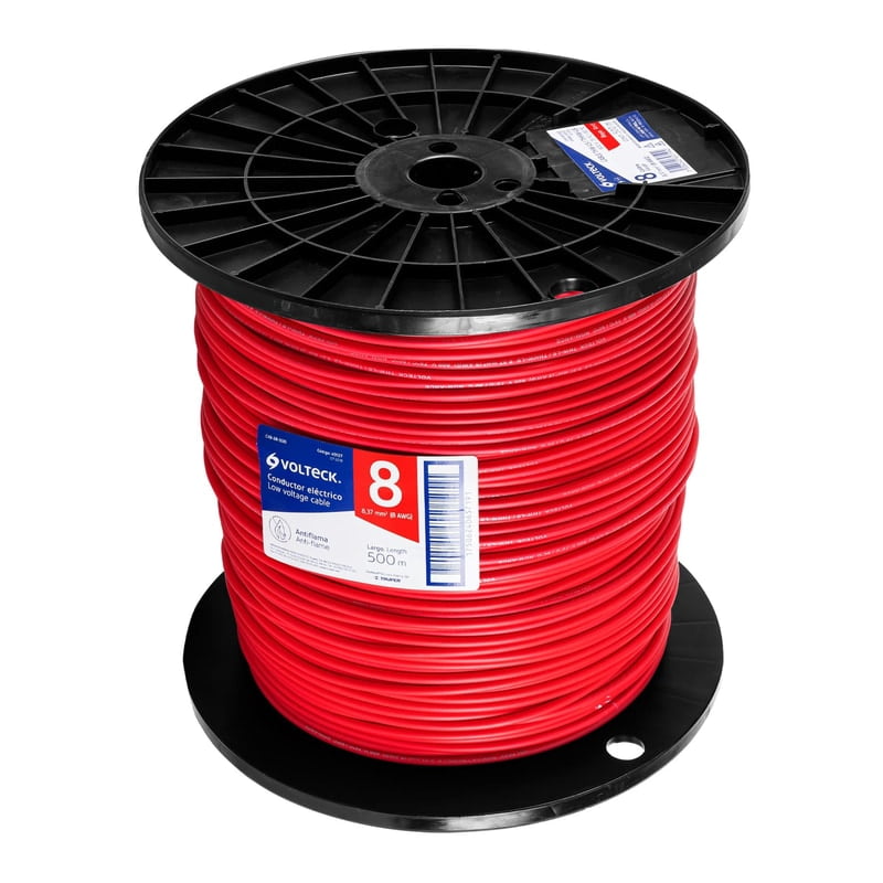 metro-de-unicable-thhw-ls-8-awg-rojo-en-carrete-de-500-m-cab-8r-500-40127