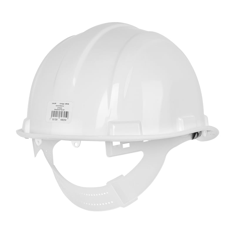 Casco de seguridad, ajuste de intervalos, blanco, Pretul - CAS-BP / 25038