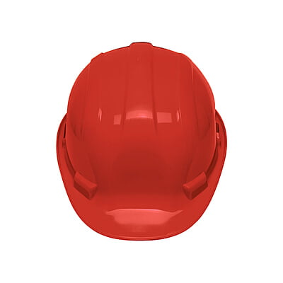 Casco de seguridad, ajuste de intervalos, rojo, Pretul - CAS-RP / 25044