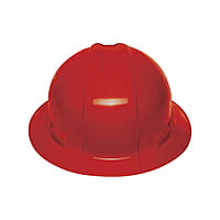 Casco de seguridad, ala ancha, rojo - CAS-RX / 10573