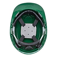 Casco de seguridad, ajuste de matraca, verde - CAS-V / 10374