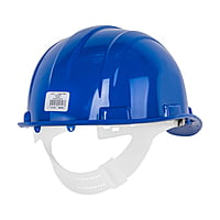 Casco de seguridad, ajuste de intervalos, azul, Pretul - CAS-ZP / 25039