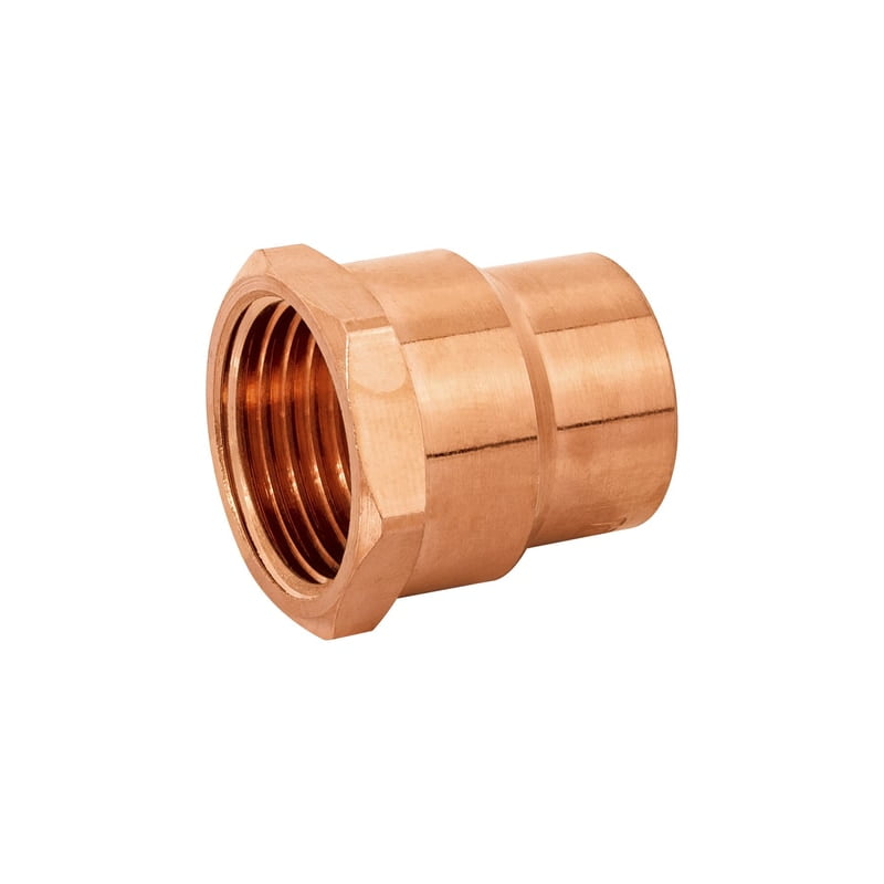 Conector de cobre, rosca interior 1/2' - CC-601 / 49656