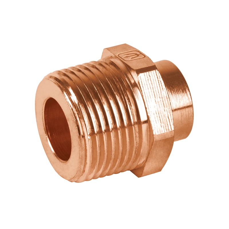 Conector macho reducido 1/2x3/4' - CC-631 / 48878