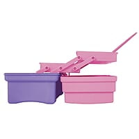 Caja cosmetiquera 14', rosa/morado, Pretul - CCO-14RP / 25052