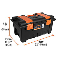 Caja para herramienta de 22' con compartimentos - CHA-22NC / 11145