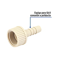 Conector movible, 3/4' x 3/8' - CM-630 / 48577