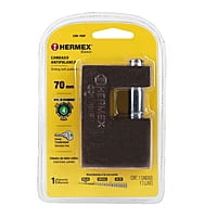 Candado antipalanca, 70mm, cuerpo de hierro, Hermex Basic - COR-70HP / 23540