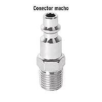 Conector rápido, tipo M, cuerda 1/4 NPT, macho Pretul - CORAL-MA-1/4P / 27023