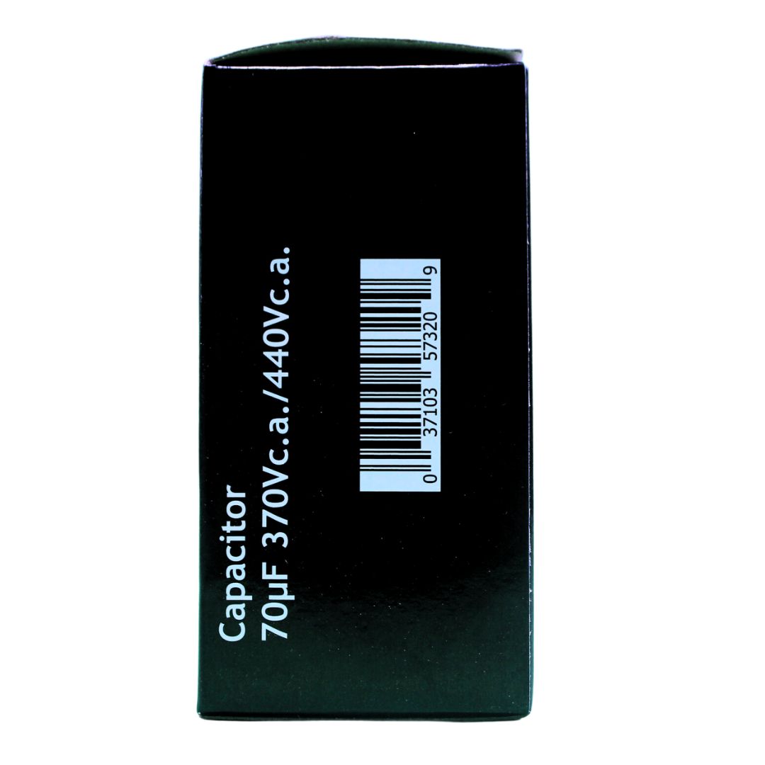 Capacitor De Trabajo 70Mfd 370/440V Barreto) - Cr-70-D