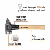 marro-para-herrería-4-lb-mango-de-madera-12-truper-crp-4hx-11253