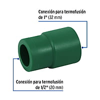 Reducción de PPR, 1'x1/2', 32x20mm - CV-222 / 49823