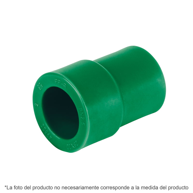 Tee de PPR reducida, 3/4'x1/2'X1/2', 25x20x20mm - CV-721 / 49843