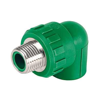 Codo 90° de PPR, 1/2', 20mm, macho - CV-511 / 49855