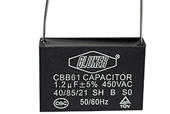 Capacitor  1.2Mf 450 Vac Soldable Para Motor Electrónica / Cluxer - CXCSOL44012