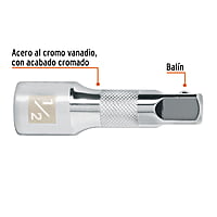 Extensión de 2-1/2' para matraca, para dados cuadro 1/2' - E-5460 / 13414