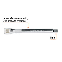 Extensión de 8' para matraca para dados cuadro 1/2' - E-5462 / 13917