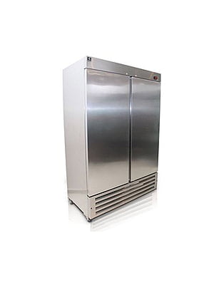 Congelador Criotec Vertical en Acero Inoxidable Linea Profesional Doble Puerta FSL-42-HC