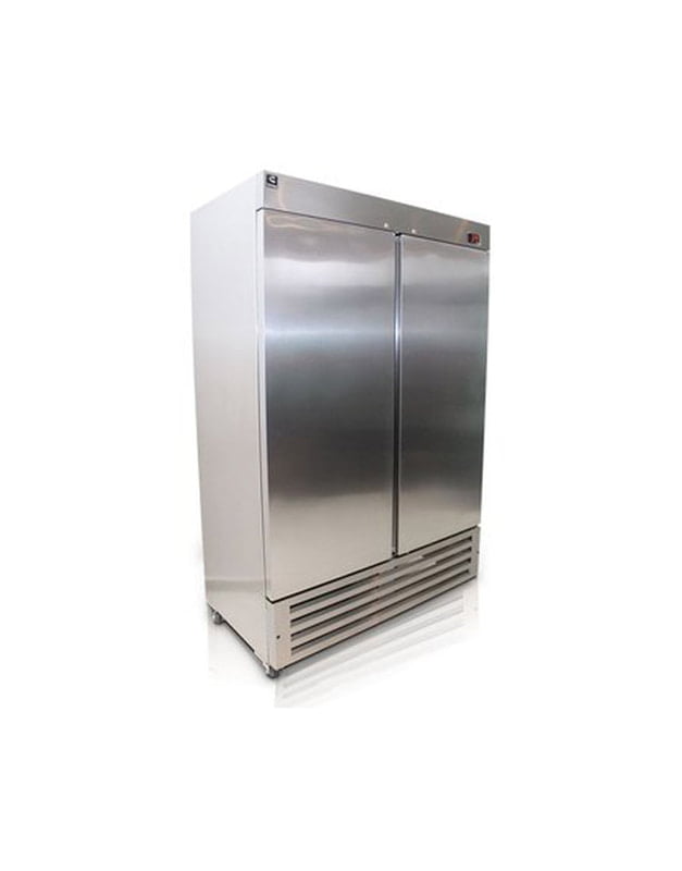 Congelador Criotec Vertical en Acero Inoxidable Linea Profesional Doble Puerta FSL-42-HC