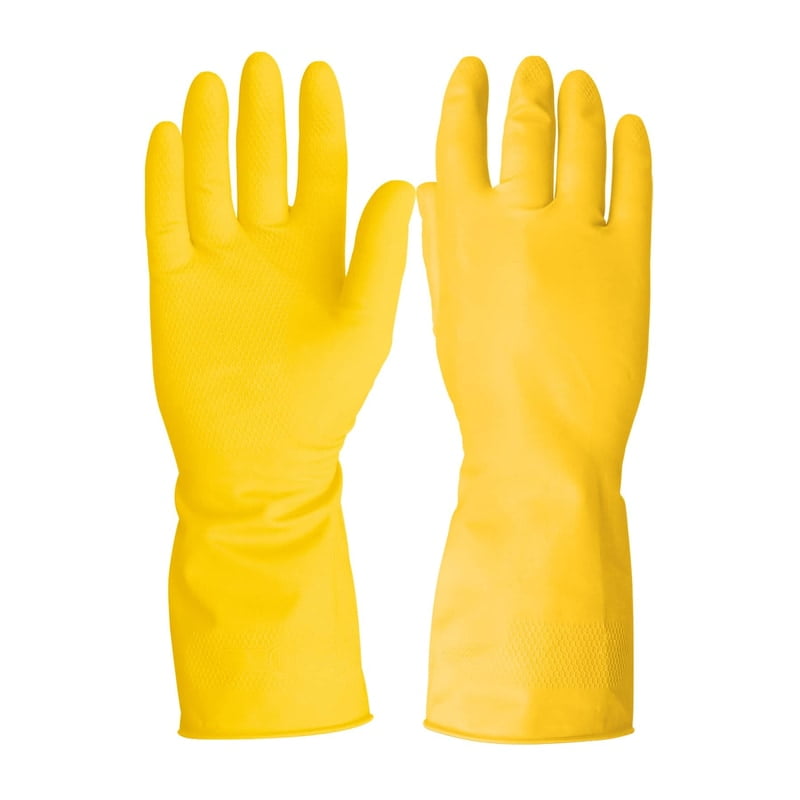 Guantes de látex para limpieza, chicos, Pretul - GU-341 / 23263