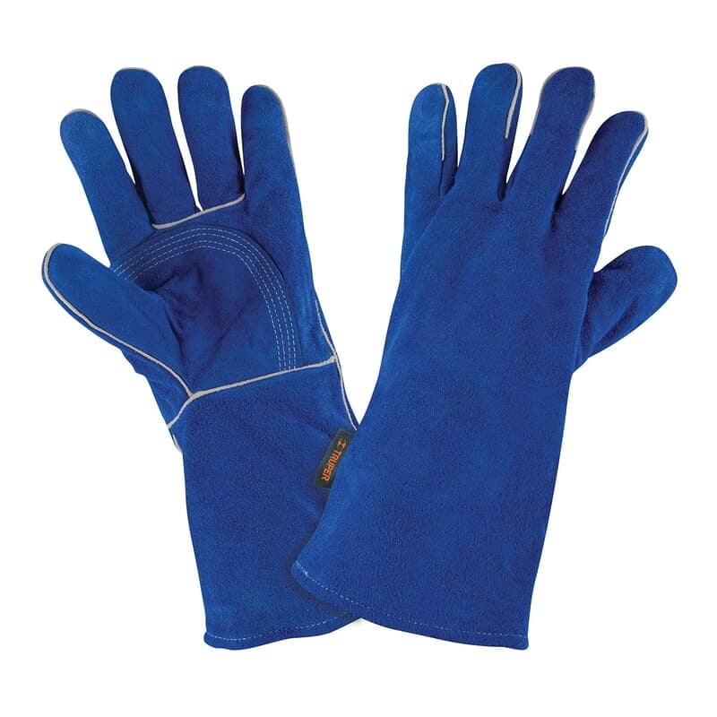 Guantes azules reforzados para soldador - GU-515 / 15246