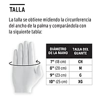 Guantes de neopreno para manejo de químicos, medianos - GU-812 / 14270