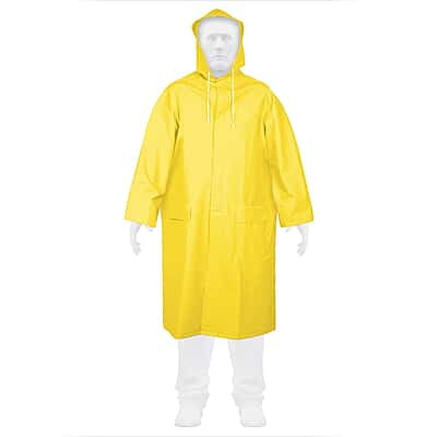 Gabardina impermeable, PVC, espesor 0.35 mm, mediana - IMPER-M / 14414