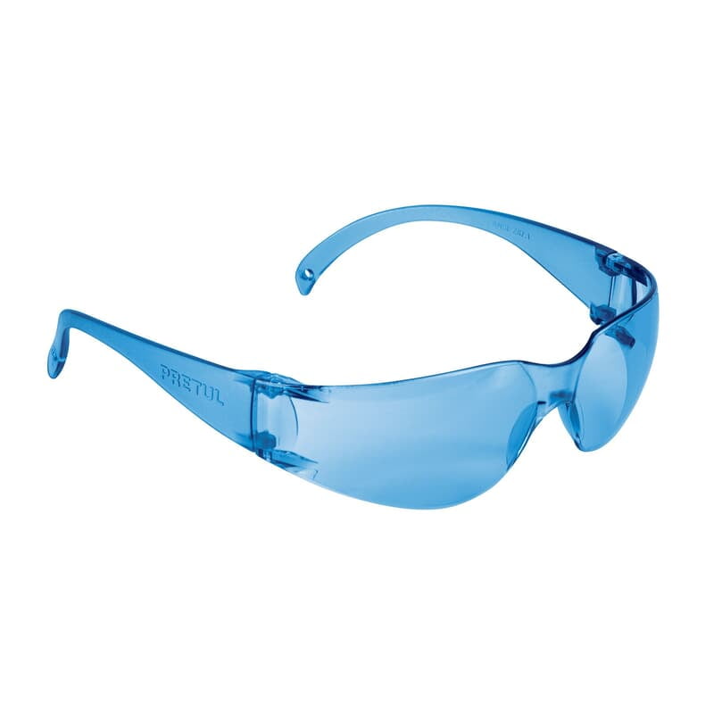 Lentes de seguridad, mica azul, Pretul, Lite - LEN-SZ-P / 26009