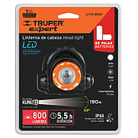 Linterna de minero, 800 lúmenes, 1 LED, 4 pilas AA,Expert - LI-CA-800X / 11853