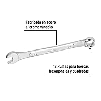 Llave combinada, 1/4' x 100 mm, Pretul - LL-2008P / 21880