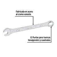 Llave combinada, mm, 10 x 140 mm, Pretul - LL-2010MP / 21904