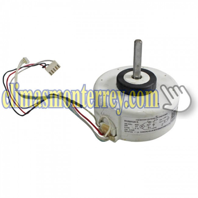 Motor Evaporador Para Minisplit Mirage, Rpg20B (Rpg20D-19),208/230V/60Hz,20W,4P,0.21A 11002012001871